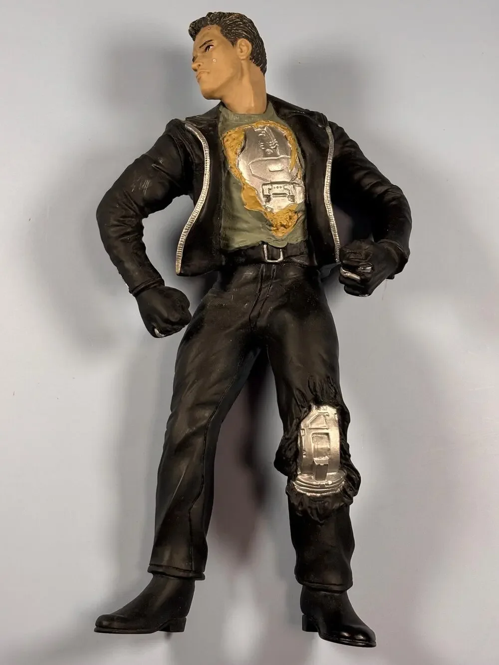 Vintage Terminator T2 Movie T-800 Battle Damaged 11